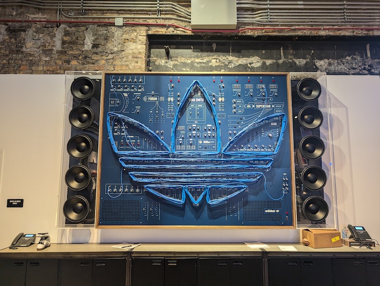 The Adidas Originals store in Wicker Park has been a fixture since 2017
